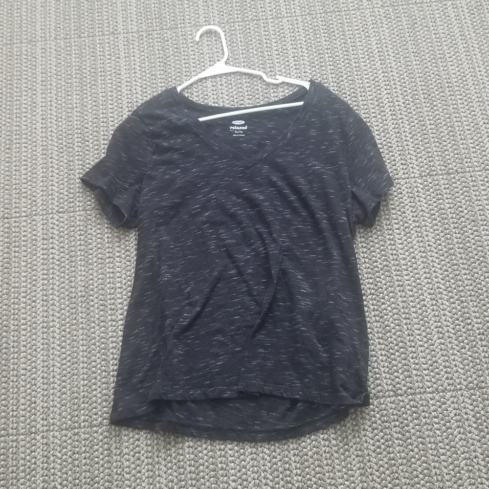 Black and white tshirt